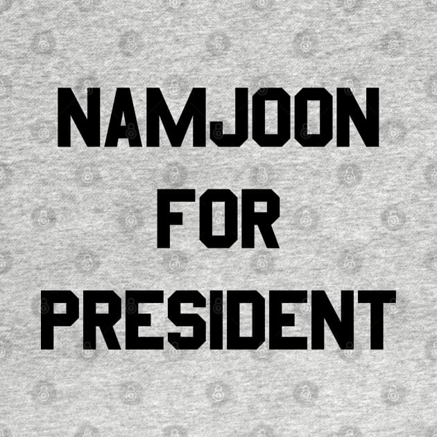 Namjoon for president by Oricca